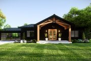 Modern Style House Plan - 3 Beds 3 Baths 3399 Sq/Ft Plan #1064-361 Exterior 