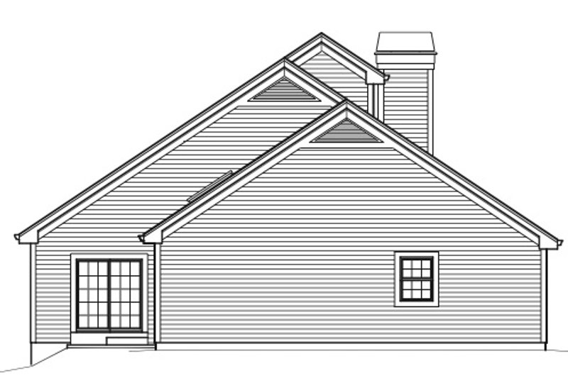 Dream House Plan - 1900 square foot 3 bedroom 2 1/2 bath country