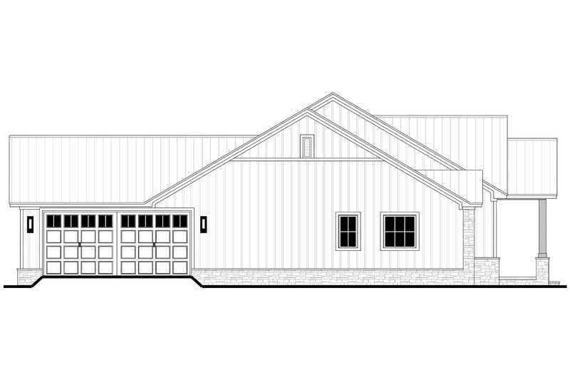 House Plan Design - Exterior - Other Elevation for Farmhouse House Plan #430-346 - 3 bed, 2.5 bath