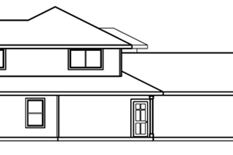 Home Plan - Exterior - Other Elevation for Traditional House Plan #124-518 - 5 bed, 4.5 bath
