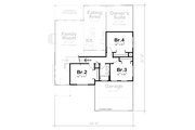 Contemporary Style House Plan - 4 Beds 2.5 Baths 2154 Sq/Ft Plan #20-2430 