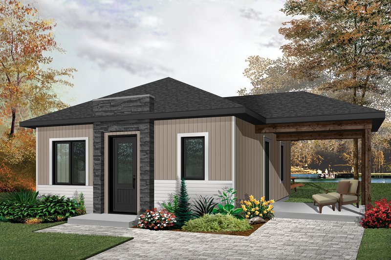 House Design - Ranch Exterior - Front Elevation Plan #23-2606