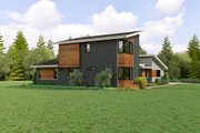 Contemporary Style House Plan - 4 Beds 3 Baths 2200 Sq/Ft Plan #48-1155 