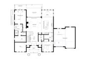 European Style House Plan - 4 Beds 3.5 Baths 3360 Sq/Ft Plan #1114-114 Floor 