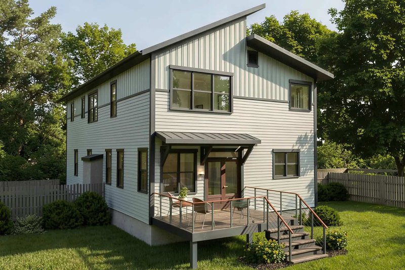 House Plan Design - Exterior - Other Elevation for Modern House Plan #79-370 - 5 bed, 3 bath