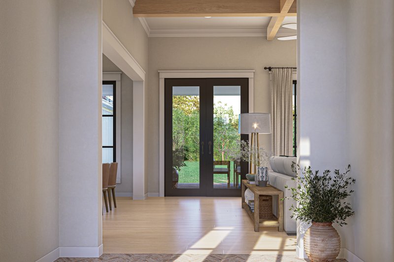 Architectural House Design - Interior - Entry for Farmhouse House Plan #430-329 - 3 bed, 2.5 bath