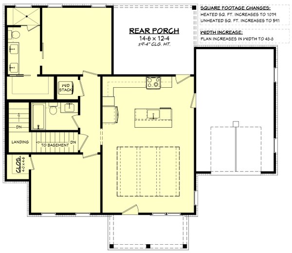 Farmhouse Floor Plan - Other Floor Plan #430-343