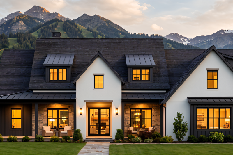 Architectural House Design - Farmhouse Exterior - Front Elevation Plan #1096-170