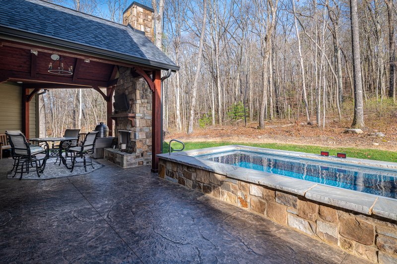 Architectural House Design - Exterior - Outdoor Living 1 for Ranch House Plan #54-475 - 3 bed, 2.5 bath