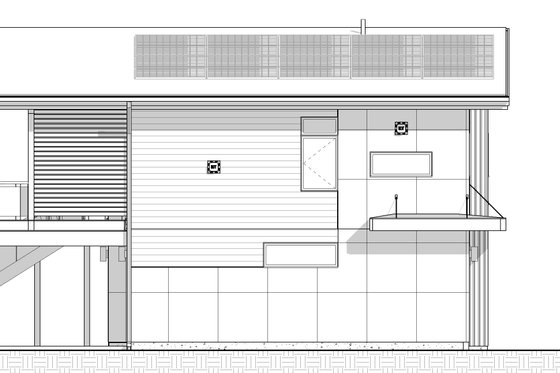 Exterior - Other Elevation for Modern House Plan #895-167 - 2 bed, 2.5 bath
