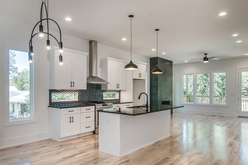 Dream House Plan - Interior - Kitchen for Modern House Plan #1085-2 - 3 bed, 2.5 bath