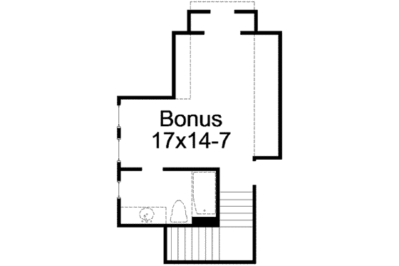 Floor Plan - Other Floor for European House Plan #15-293 - 4 bed, 3.5 bath