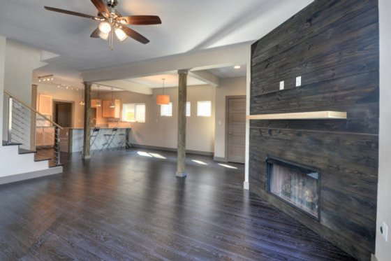 Interior - Family Room 3 for Contemporary House Plan #932-7 - 3 bed, 2 bath