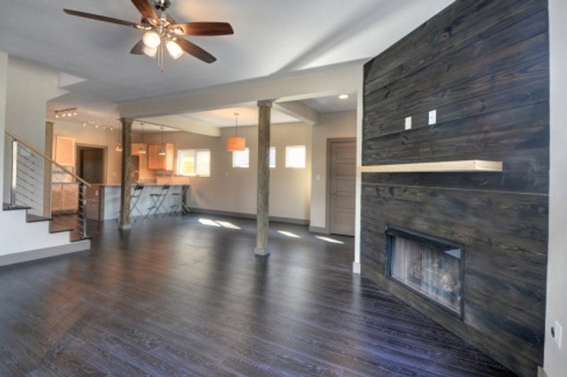 Home Plan - Interior - Family Room 3 for Contemporary House Plan #932-7 - 3 bed, 2 bath