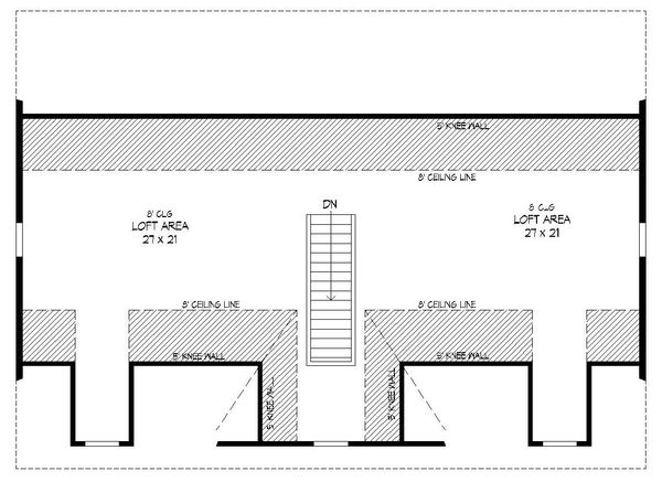 House Design - Country Floor Plan - Upper Floor Plan #932-112