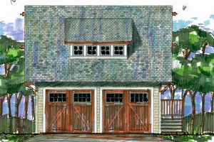 Craftsman Exterior - Front Elevation Plan #426-10