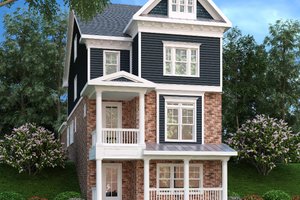 Traditional Exterior - Front Elevation Plan #419-292