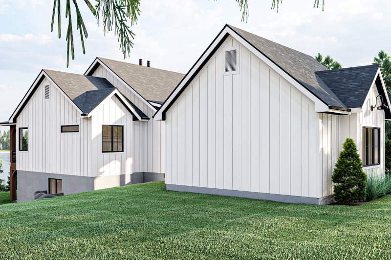 Home Plan - Exterior - Other Elevation 2 for Beach House Plan #455-245 - 2 bed, 2.5 bath