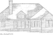 Traditional Style House Plan - 3 Beds 2.5 Baths 1845 Sq/Ft Plan #10-113 