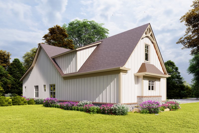 Dream House Plan - Exterior - Other Elevation for Traditional House Plan #54-422 - 3 bed, 3.5 bath