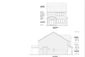 Exterior - Other Elevation 1 for Craftsman House Plan #53-705 - 4 bed, 2.5 bath