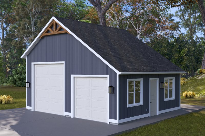 Architectural House Design - Exterior - Front Elevation 6 for Traditional House Plan #1060-277, 0 bath