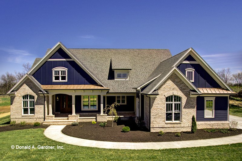 Dream House Plan - Exterior - Front Elevation 4 for Craftsman House Plan #929-988 - 4 bed, 4 bath
