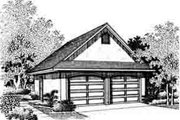 Traditional Style House Plan - 0 Beds 0 Baths 616 Sq/Ft Plan #45-257 