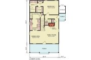 Log Style House Plan - 3 Beds 2 Baths 1560 Sq/Ft Plan #54-658 