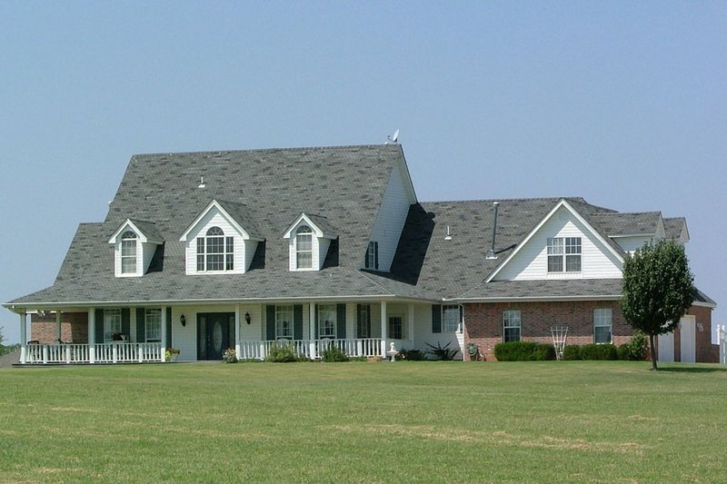 Home Plan - Exterior - Front Elevation 3 for Country House Plan #310-623 - 4 bed, 3 bath