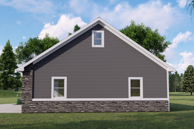 House Blueprint - Exterior - Other Elevation for Craftsman House Plan #1064-140, 0 bath
