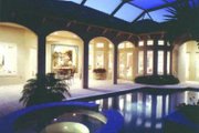 Mediterranean Style House Plan - 3 Beds 3.5 Baths 3006 Sq/Ft Plan #115-104 
