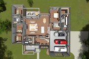 Cottage Style House Plan - 4 Beds 3 Baths 2193 Sq/Ft Plan #513-2212 