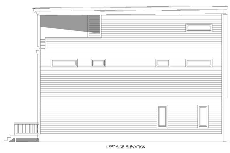 House Plan Design - Exterior - Other Elevation for Contemporary House Plan #932-1428 - 8 bed, 8 bath