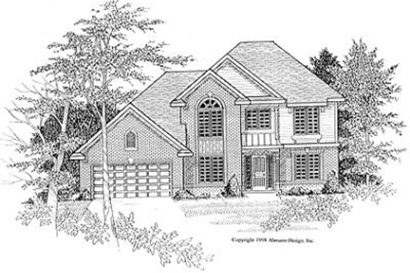 Dream House Plan - Traditional Exterior - Front Elevation Plan #70-397