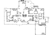 Farmhouse Style House Plan - 4 Beds 3.5 Baths 3051 Sq/Ft Plan #60-161 