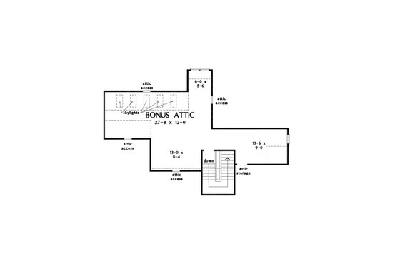 Floor Plan - Other Floor for Farmhouse House Plan #929-1120 - 4 bed, 4.5 bath