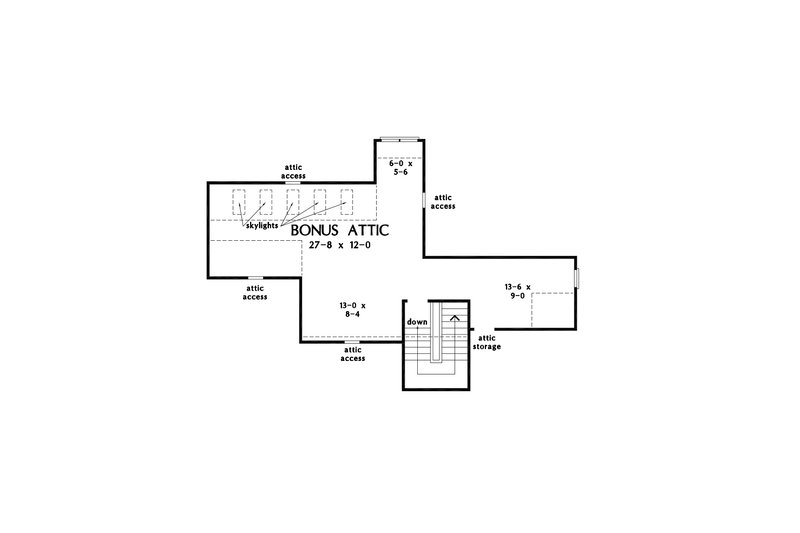 Home Plan - Floor Plan - Other Floor for Farmhouse House Plan #929-1120 - 4 bed, 4.5 bath