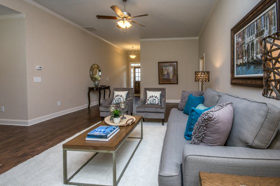 Interior - Family Room 2 for Country House Plan #20-2192 - 3 bed, 2.5 bath