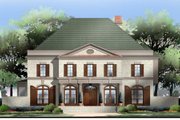 European Style House Plan - 5 Beds 4 Baths 3073 Sq/Ft Plan #119-122 