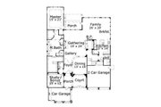 European Style House Plan - 5 Beds 3.5 Baths 4743 Sq/Ft Plan #411-691 