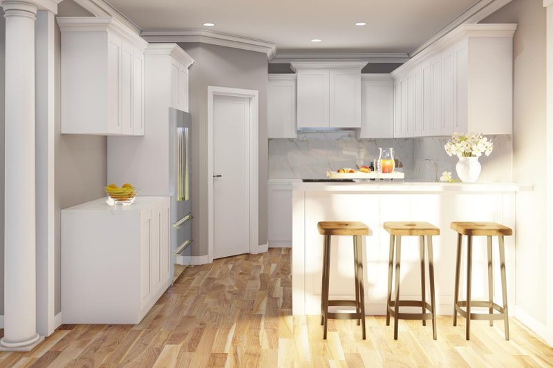 Home Plan - Interior - Kitchen for Traditional House Plan #17-2003 - 3 bed, 2.5 bath