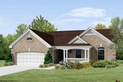Traditional Style House Plan - 3 Beds 2 Baths 1580 Sq/Ft Plan #57-368 