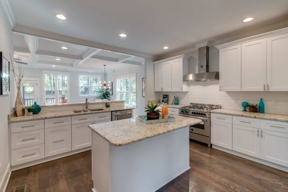 Interior - Kitchen for Craftsman House Plan #79-317 - 2 bed, 2.5 bath