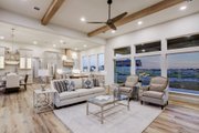 Modern Style House Plan - 4 Beds 3.5 Baths 3029 Sq/Ft Plan #1096-56 
