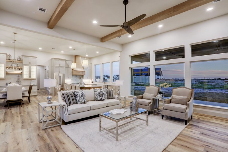 House Design - Interior - Family Room for Modern House Plan #1096-56 - 4 bed, 3.5 bath