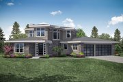 Contemporary Style House Plan - 3 Beds 3 Baths 3027 Sq/Ft Plan #124-1112 