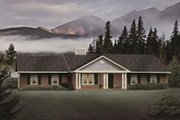 Ranch Style House Plan - 3 Beds 2 Baths 1477 Sq/Ft Plan #22-110 