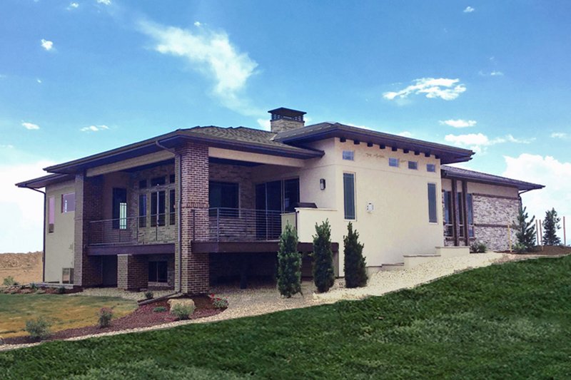 Dream House Plan - Left Side