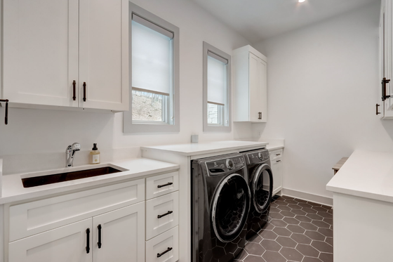 Interior - Laundry for Modern House Plan #437-133 - 3 bed, 3.5 bath